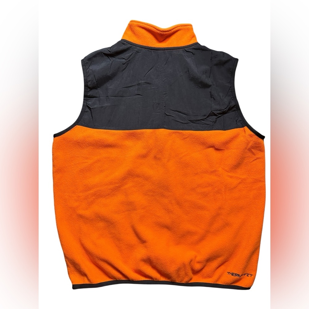Men’s Nike Therma-Fit Orange Fleece Vest Size Large - Picture 5 of 7